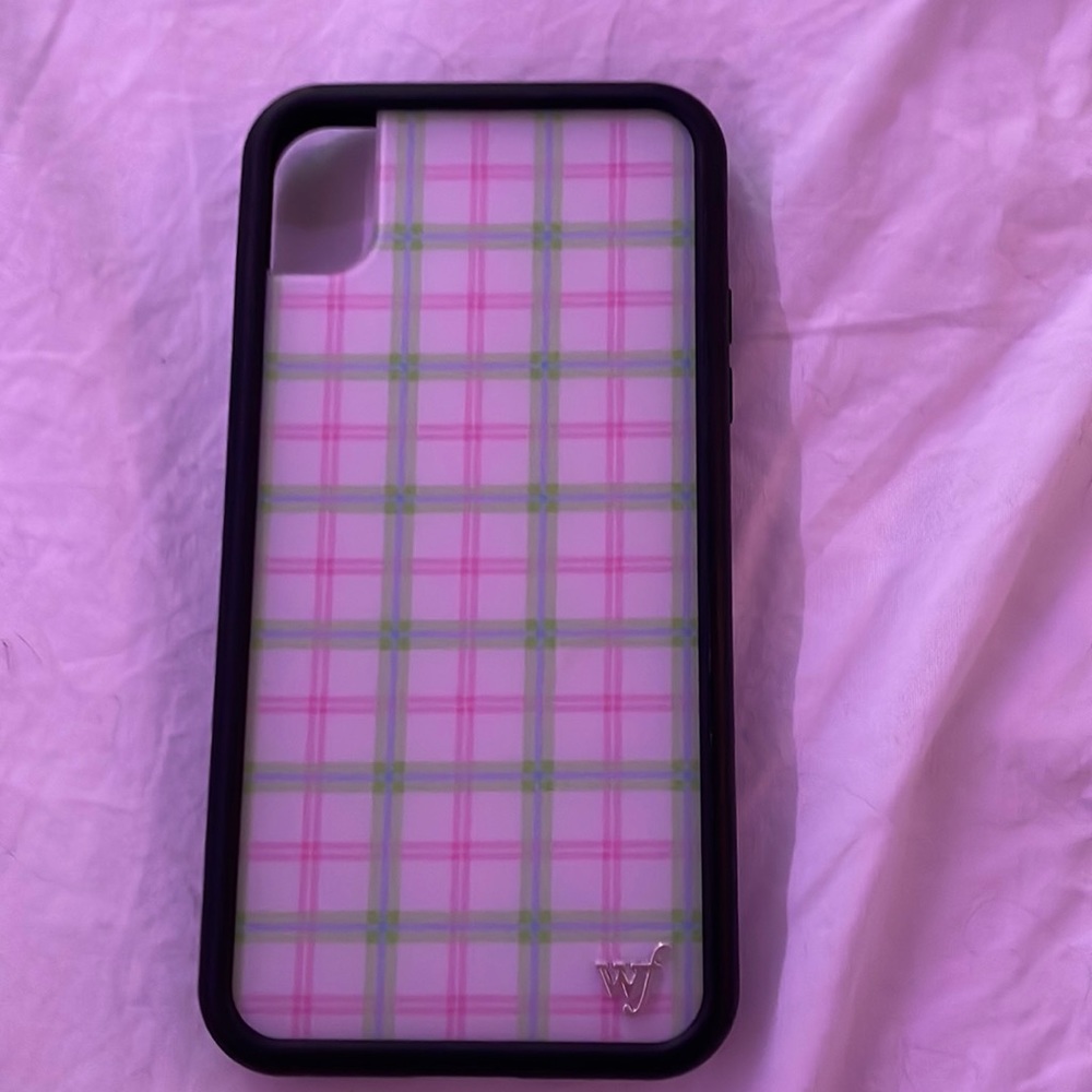Wildflower- iPhone XR summer plaid case